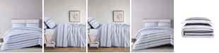 Truly Soft Waffle Stripe 3-Piece Comforter Set - Full/Queen